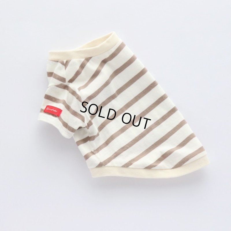 画像4: UVカット生地のTシャツ（モカ×オフホワイト） (4)