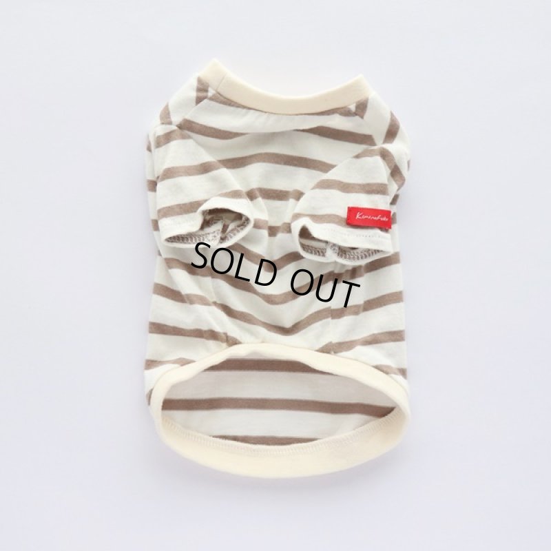 画像6: UVカット生地のTシャツ（モカ×オフホワイト） (6)