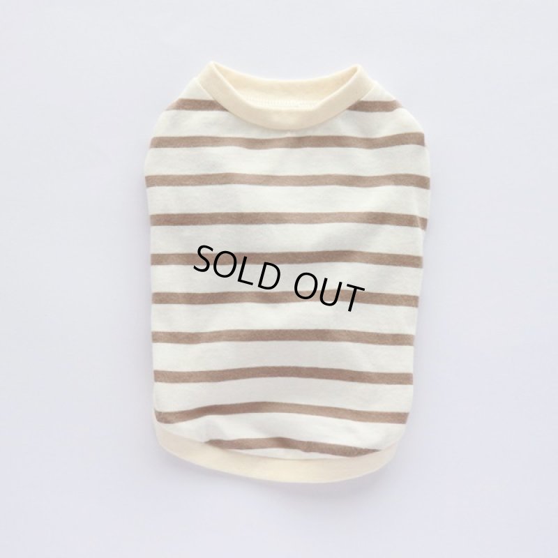 画像5: UVカット生地のTシャツ（モカ×オフホワイト） (5)