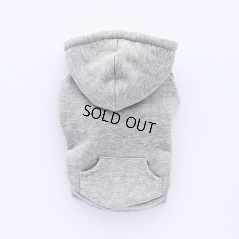 画像9: プルオーバーパーカー ボタニカル（杢グレー） (9)