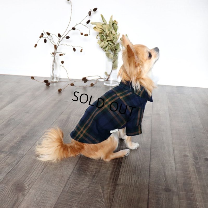 画像4: タータンチェックシャツ（グリーン） (4)