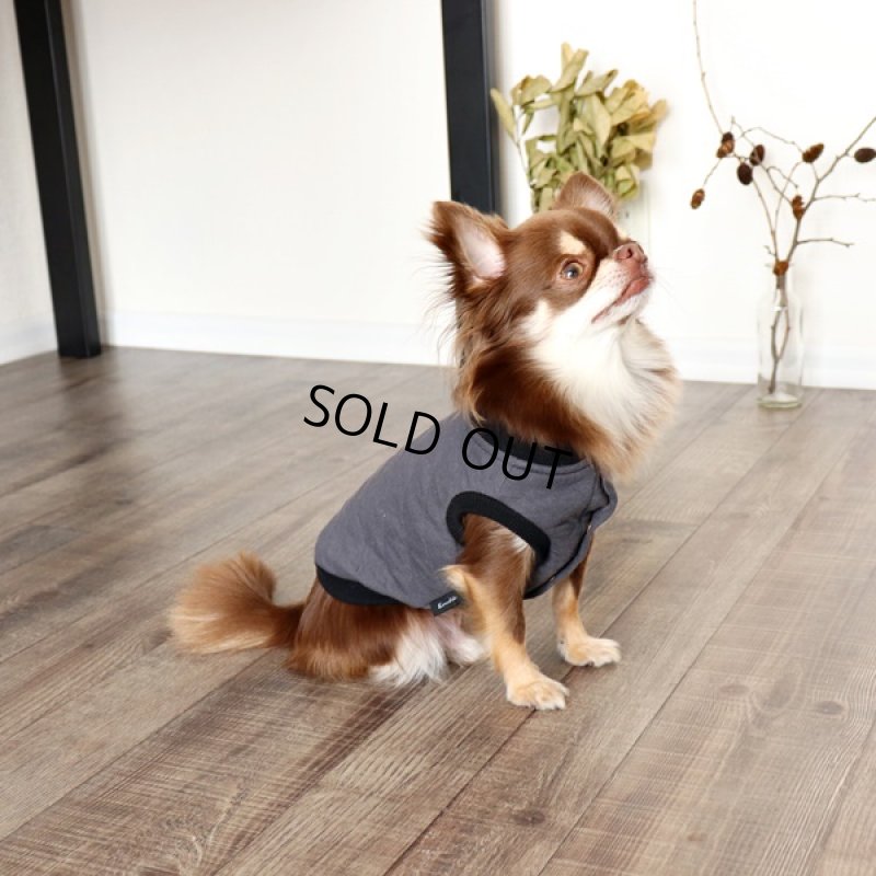 画像4: キルティングベスト（ダークグレー） (4)