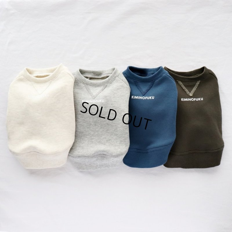 画像15: ヴィンテージ風トレーナー（杢グレー） (15)