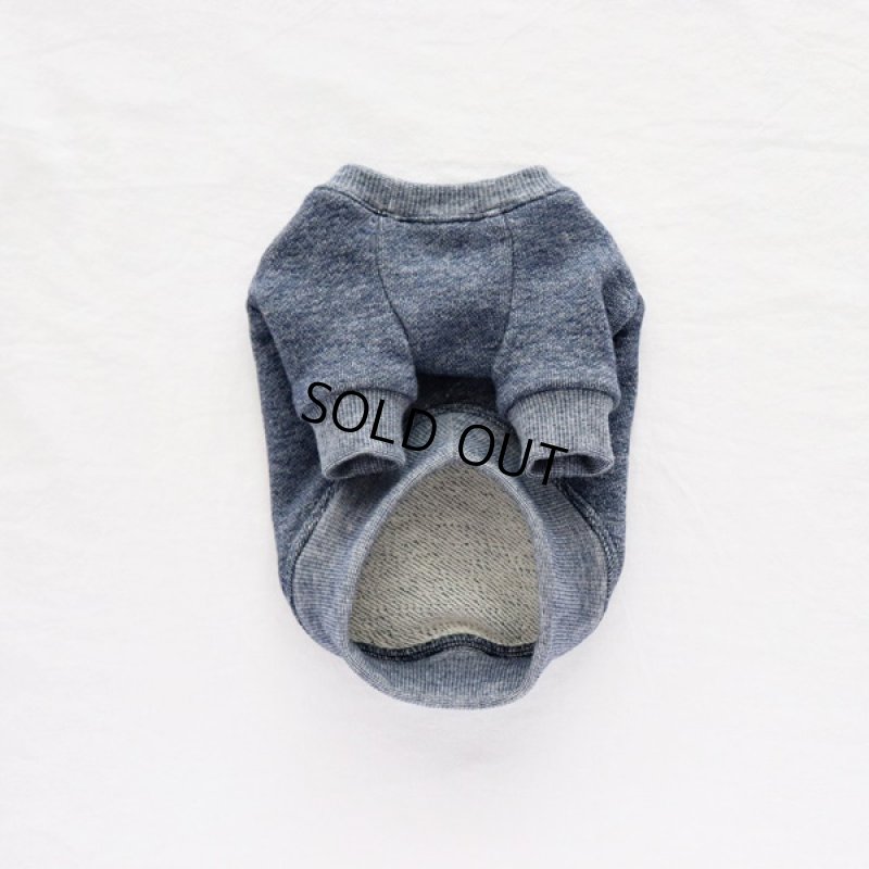 画像14: ヴィンテージ風トレーナー（杢ネイビー） (14)