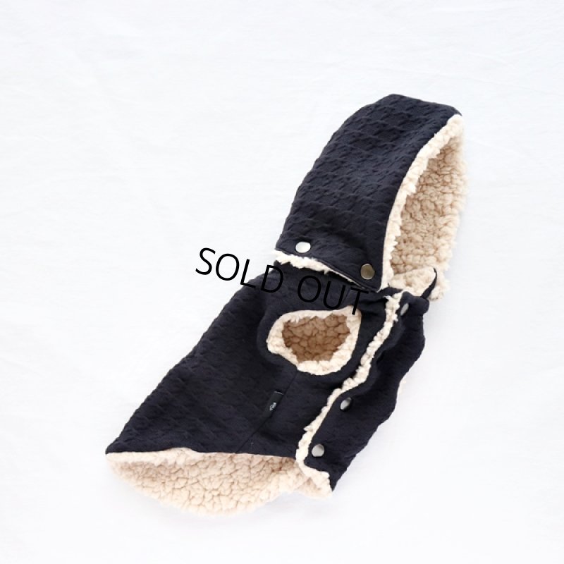 画像15: 2wayキルティングボアベスト（ネイビー） (15)