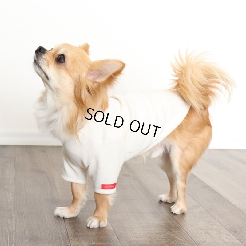 画像3: カモフラポケットつきカットソー（生成り×グレー） (3)