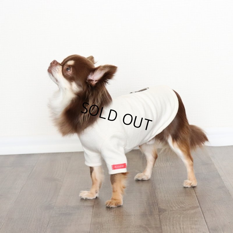 画像3: カモフラポケットつきカットソー（生成り×グリーン） (3)