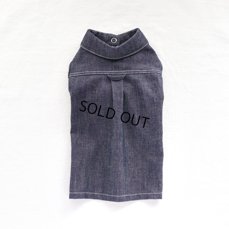 画像11: デニムシャツワンピース（インディゴ） (11)