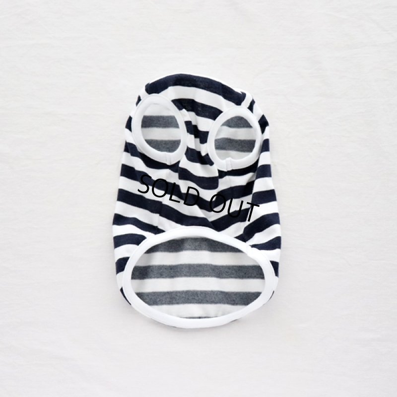 画像16: 蚊よけ＆冷感生地のボーダータンクトップ（ネイビー×ホワイト） (16)