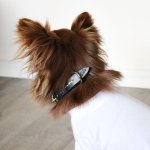 画像2: 【ステッチ_幅1.5cm】お揃いが楽しめるCOLLAR（首輪） 全6色『BLESS LEATHER×キミノフク。』 (2)