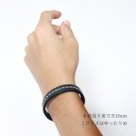 画像7: 【ステッチ】お揃いが楽しめるBRACELET 全6色『BLESS LEATHER』 (7)