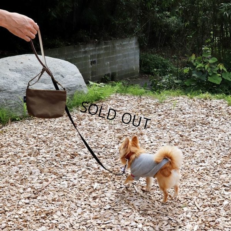 画像12: [完成品] 帆布のマナーポーチ（カーキ×タグ） (12)