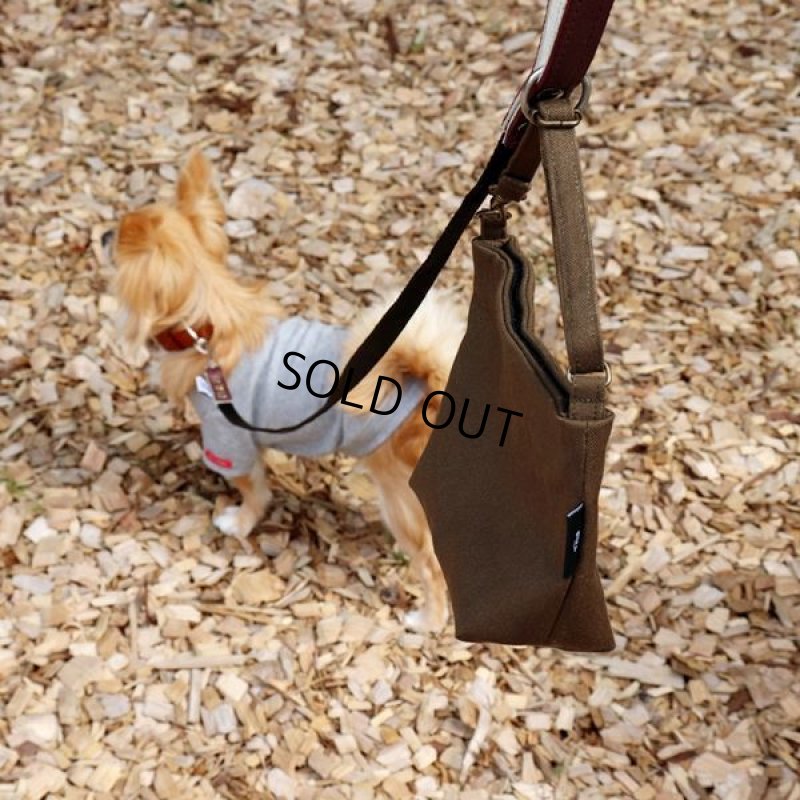 画像13: [完成品] 帆布のマナーポーチ（カーキ×タグ） (13)