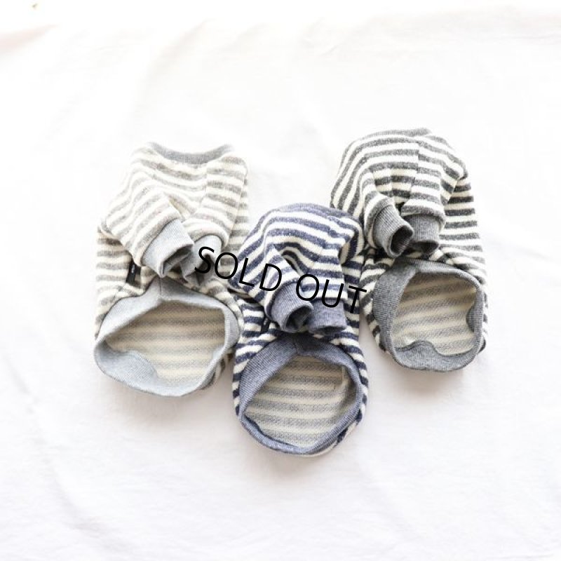 画像13: ボーダーニット プルオーバー(ネイビー) (13)