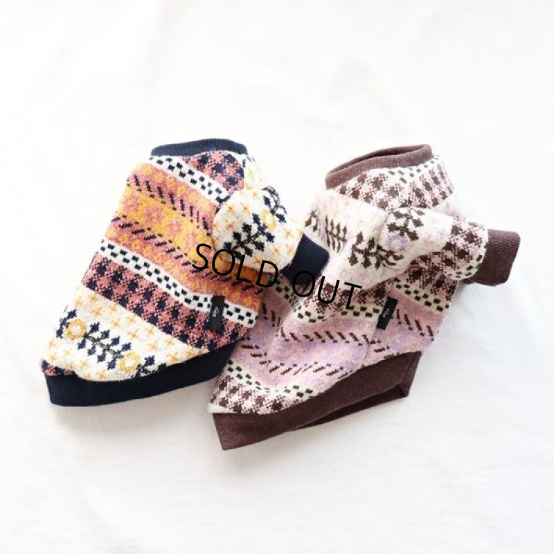 画像13: ネイティブギンガムニット プルオーバー(ポップイエロー) (13)