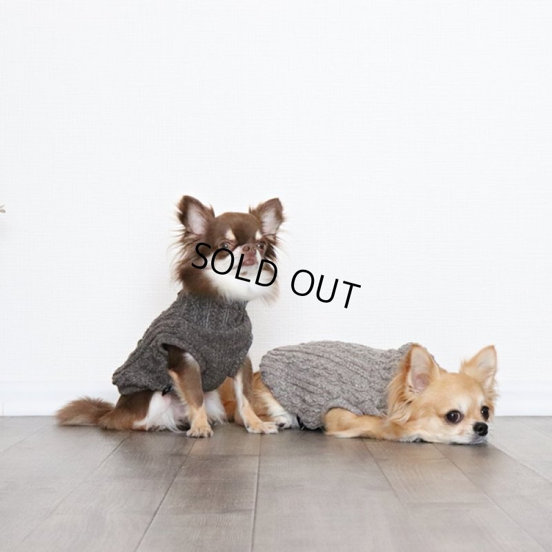 画像12: ジャズネップアランのタートルネック（ビターチョコ） (12)