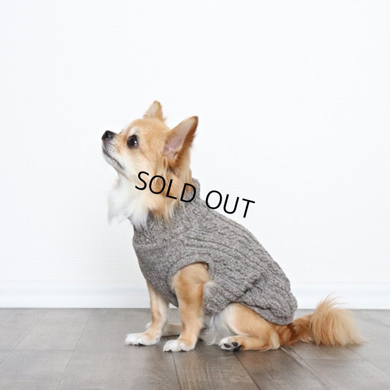 画像8: ジャズネップアランのタートルネック（セピア） (8)