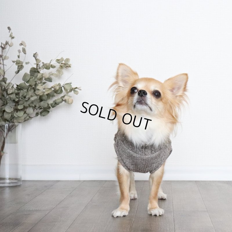 画像4: ジャズネップアランのタートルネック（セピア） (4)