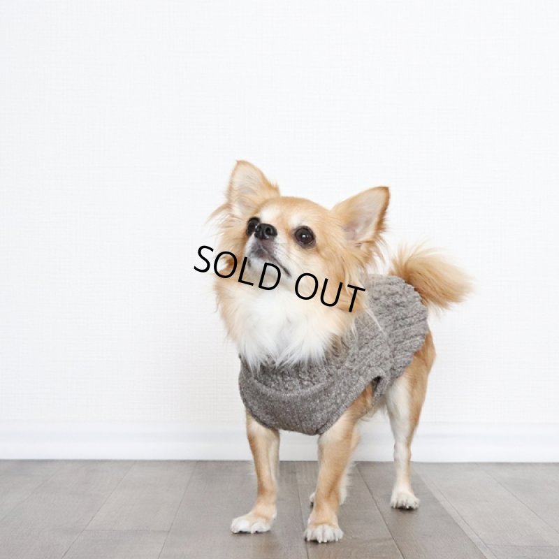 画像2: ジャズネップアランのタートルネック（セピア） (2)