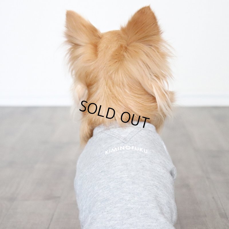 画像11: ヴィンテージ風トレーナー（杢グレー） (11)