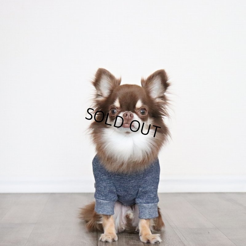 画像5: ヴィンテージ風トレーナー（杢ネイビー） (5)