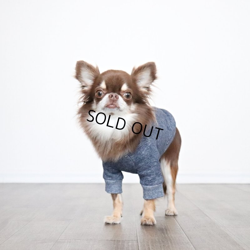 画像6: ヴィンテージ風トレーナー（杢ネイビー） (6)