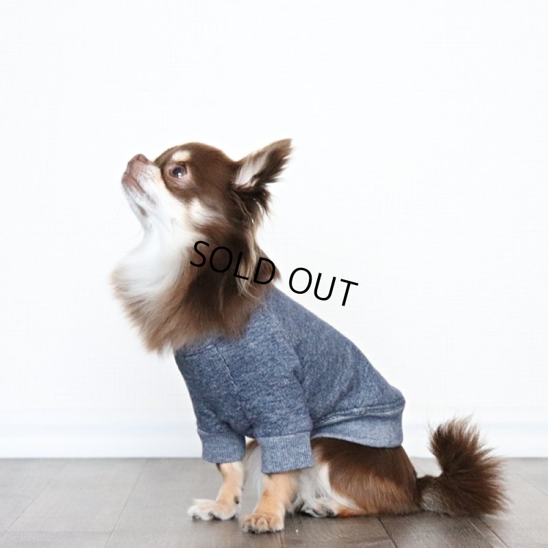 画像10: ヴィンテージ風トレーナー（杢ネイビー） (10)