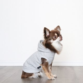 犬服 M わんこの普段着杢グレーに星