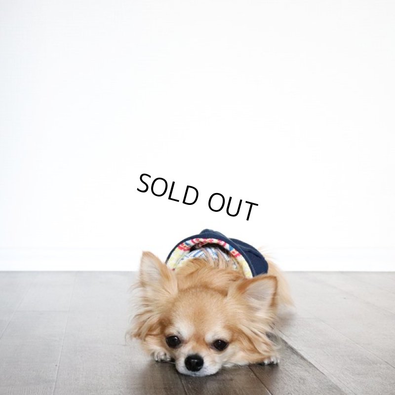 画像5: プルオーバーパーカー ジオメトリ（ネイビー） (5)