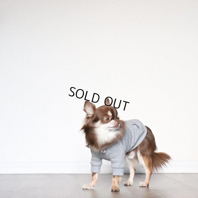 画像6: プルオーバーパーカー ジオメトリ（杢グレー） (6)