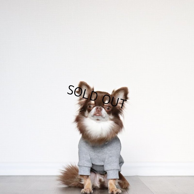 画像5: プルオーバーパーカー ジオメトリ（杢グレー） (5)