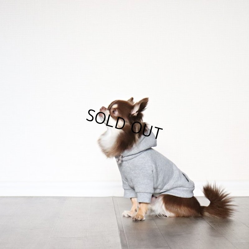 画像7: プルオーバーパーカー ジオメトリ（杢グレー） (7)