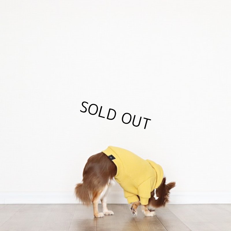 画像7: プルオーバーパーカー ワッフル（ミモザ） (7)