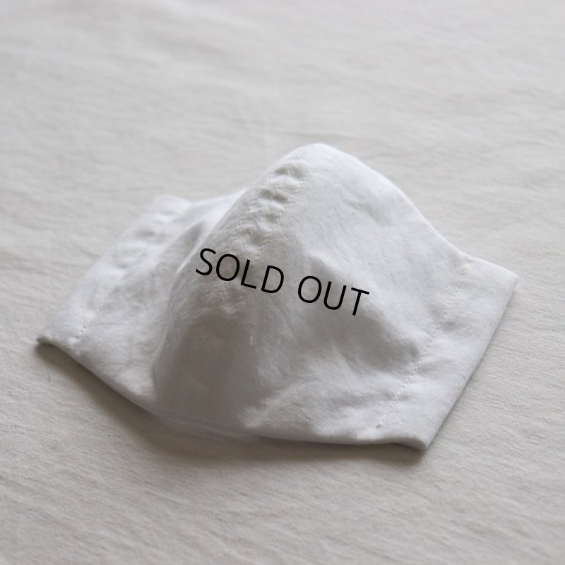 画像4: 【大人用】フィルターが足せるダブルガーゼとコットンリネンの立体布マスク　※ゴム紐別売り (4)