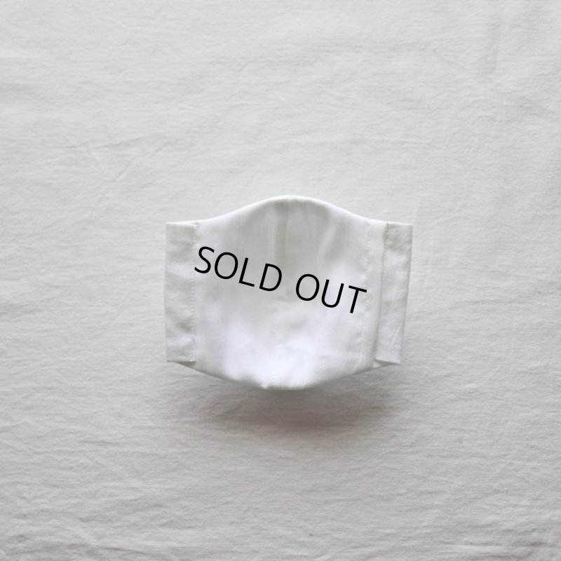 画像2: 【子供用】フィルターが足せるダブルガーゼとコットンリネンの立体布マスク　※ゴム紐別売り (2)