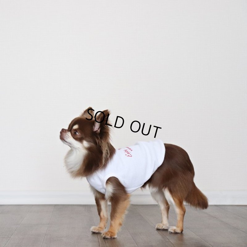 画像15: UVカットワッフルのタンクトップ（ホワイト） (15)