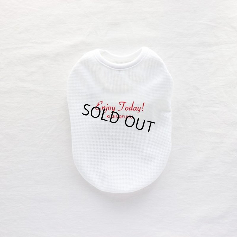 画像19: UVカットワッフルのタンクトップ（ホワイト） (19)