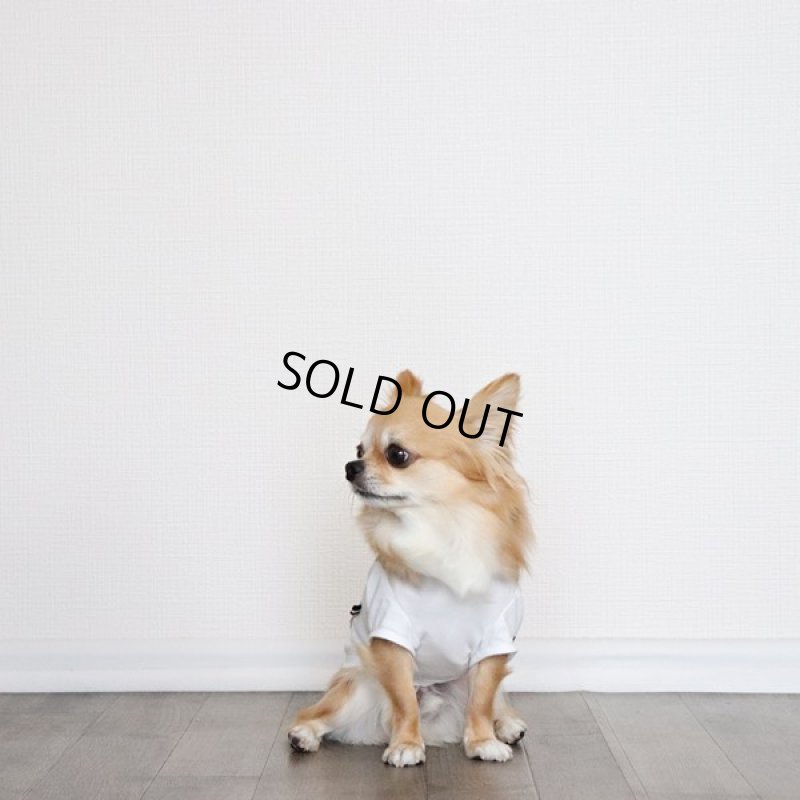 画像6: 異素材ミックストップス　ポケットデザイン（ベージュ×ホワイト） (6)