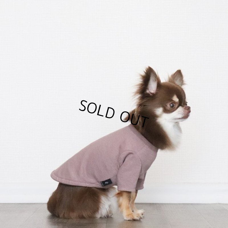 画像1: くすみカラーのカットソー（くすみローズ） (1)