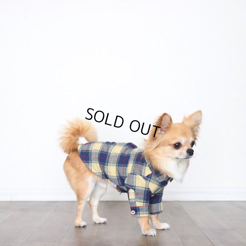 画像4: フランネルシャツ（イエロー） (4)