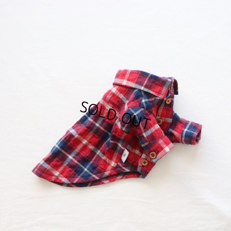 画像12: フランネルシャツ（レッド） (12)