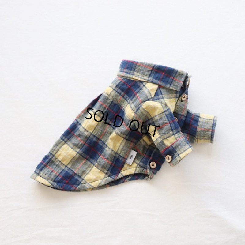 画像14: フランネルシャツ（イエロー） (14)