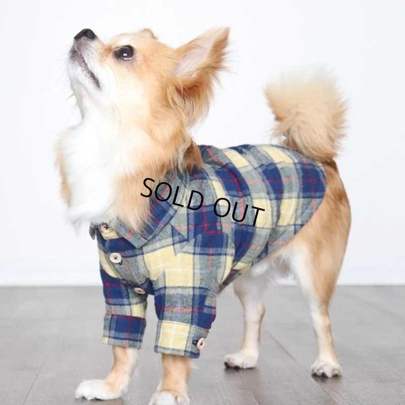 画像12: フランネルシャツ（イエロー） (12)