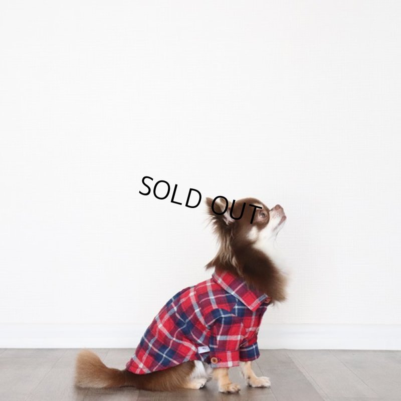 画像3: フランネルシャツ（レッド） (3)