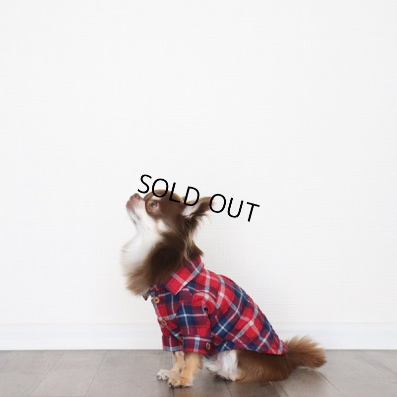 画像5: フランネルシャツ（レッド） (5)