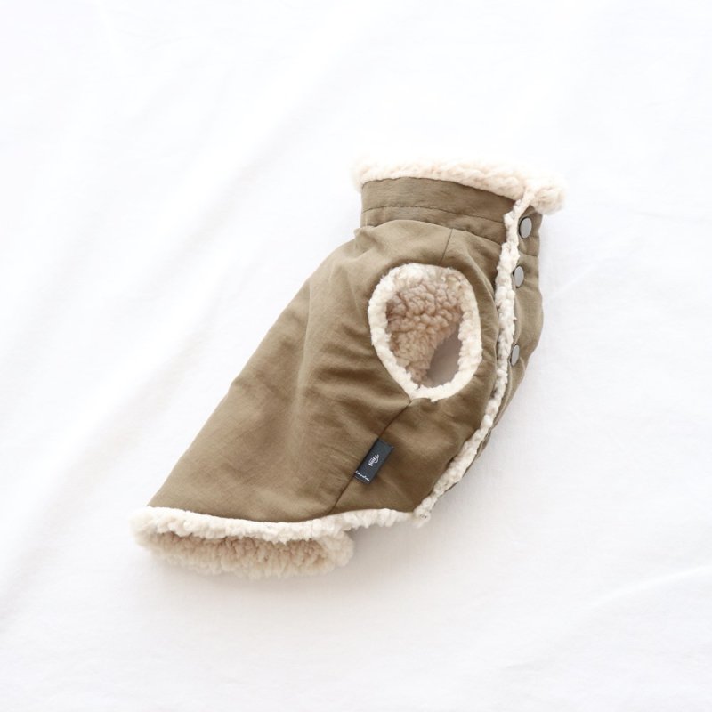 画像18: ボアベスト（トープ）　※撥水機能あり (18)