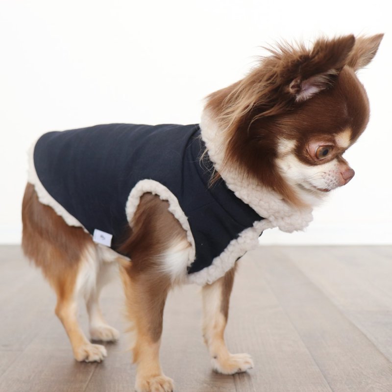 画像11: ボアベスト（ダークネイビー）　※撥水機能あり (11)