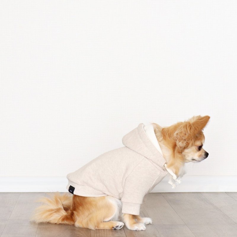 画像3: プルオーバーパーカー ワッフル（ベージュモカ） (3)