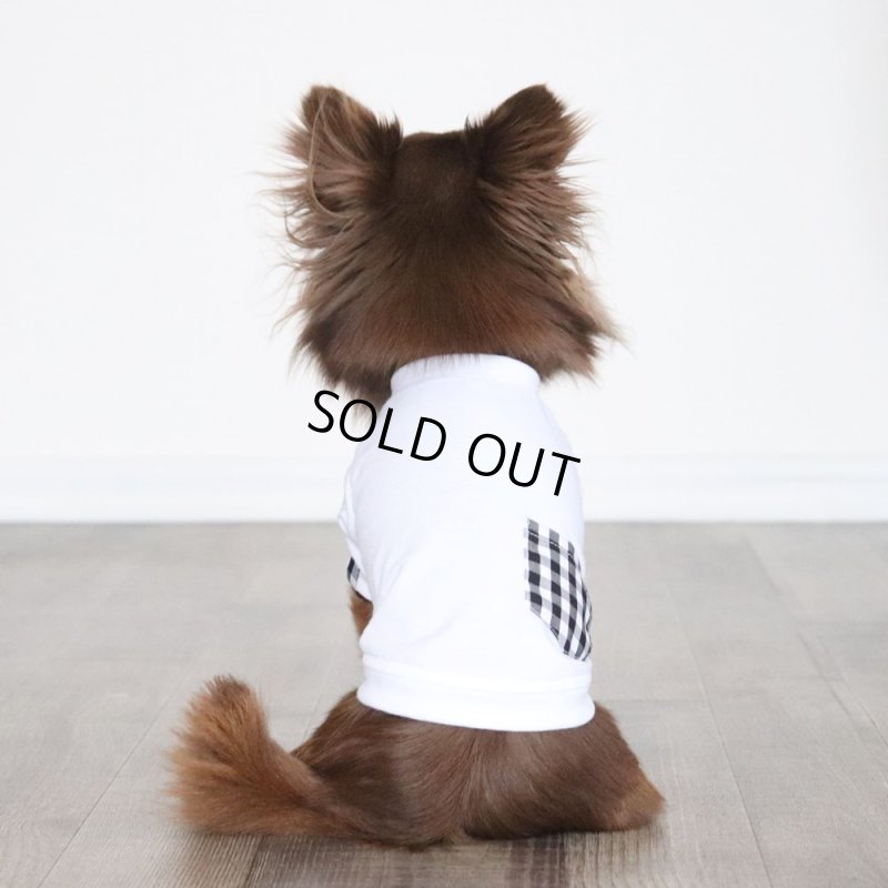 画像8: 【ちょっぴりお得なセット商品】ブラックギンガム Tシャツ&バンダナ (8)