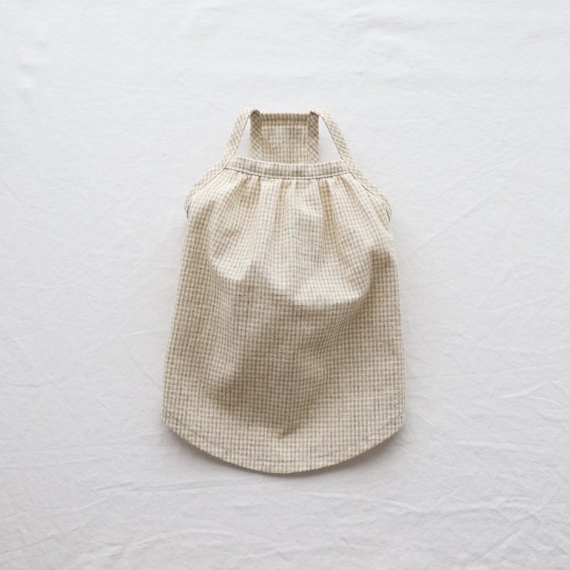 画像18: オールシーズン着られるキャミワンピース(ベージュギンガム) (18)